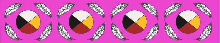 7_Grandfathers_by_Jessica_Somers JSR-0007-Fuchsia Indigenous fabrics by Itex Designs