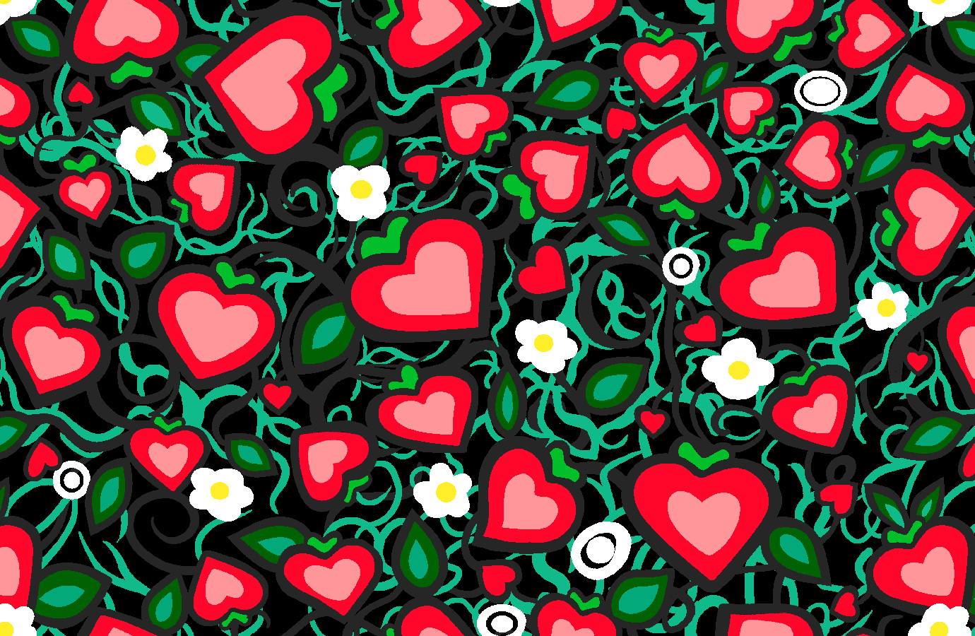Berry Fast Heart by Dawn Chartrand