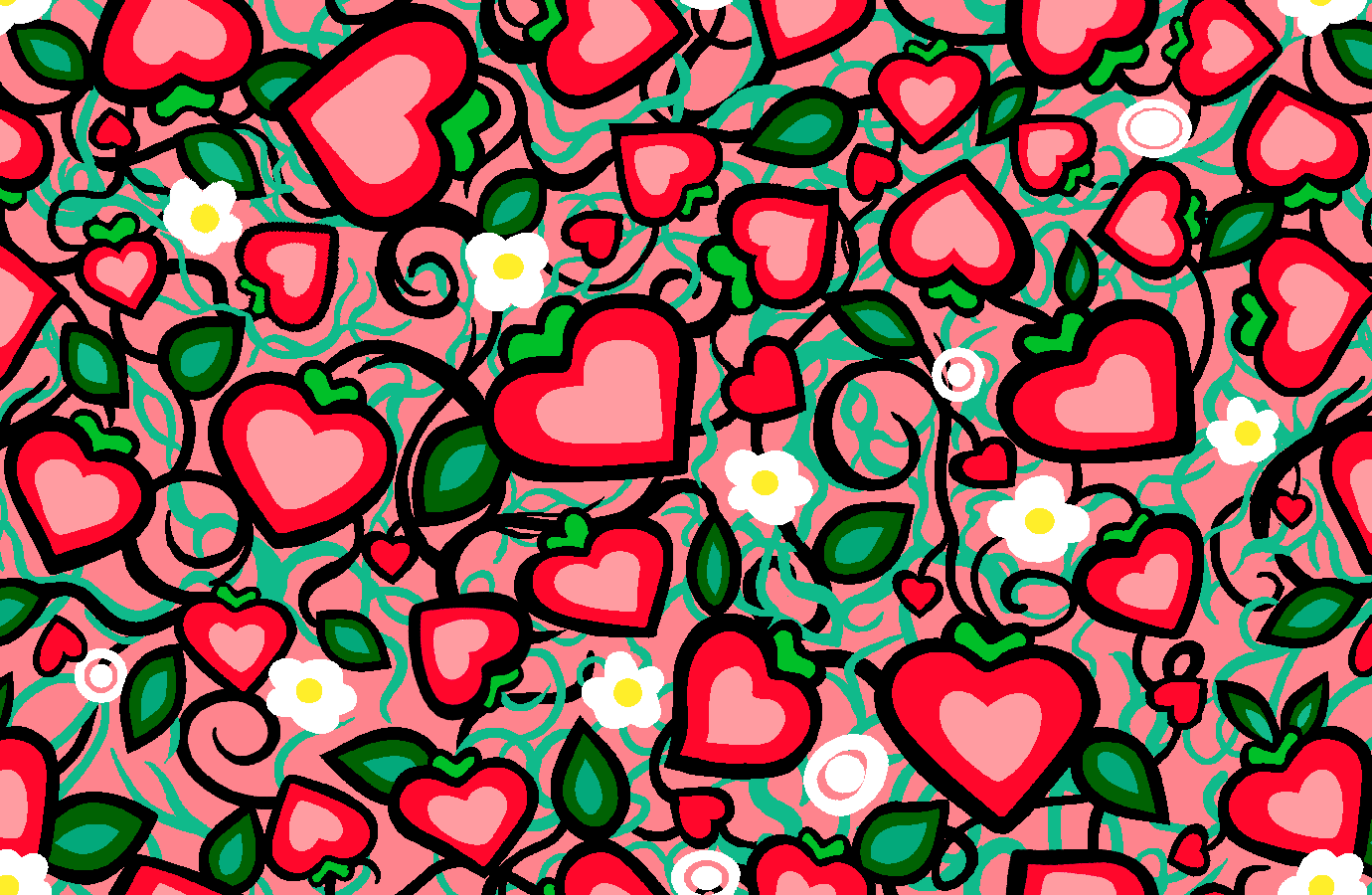 Berry Fast Heart by Dawn Chartrand