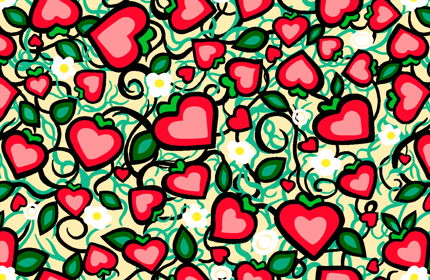 Berry Fast Heart by Dawn Chartrand