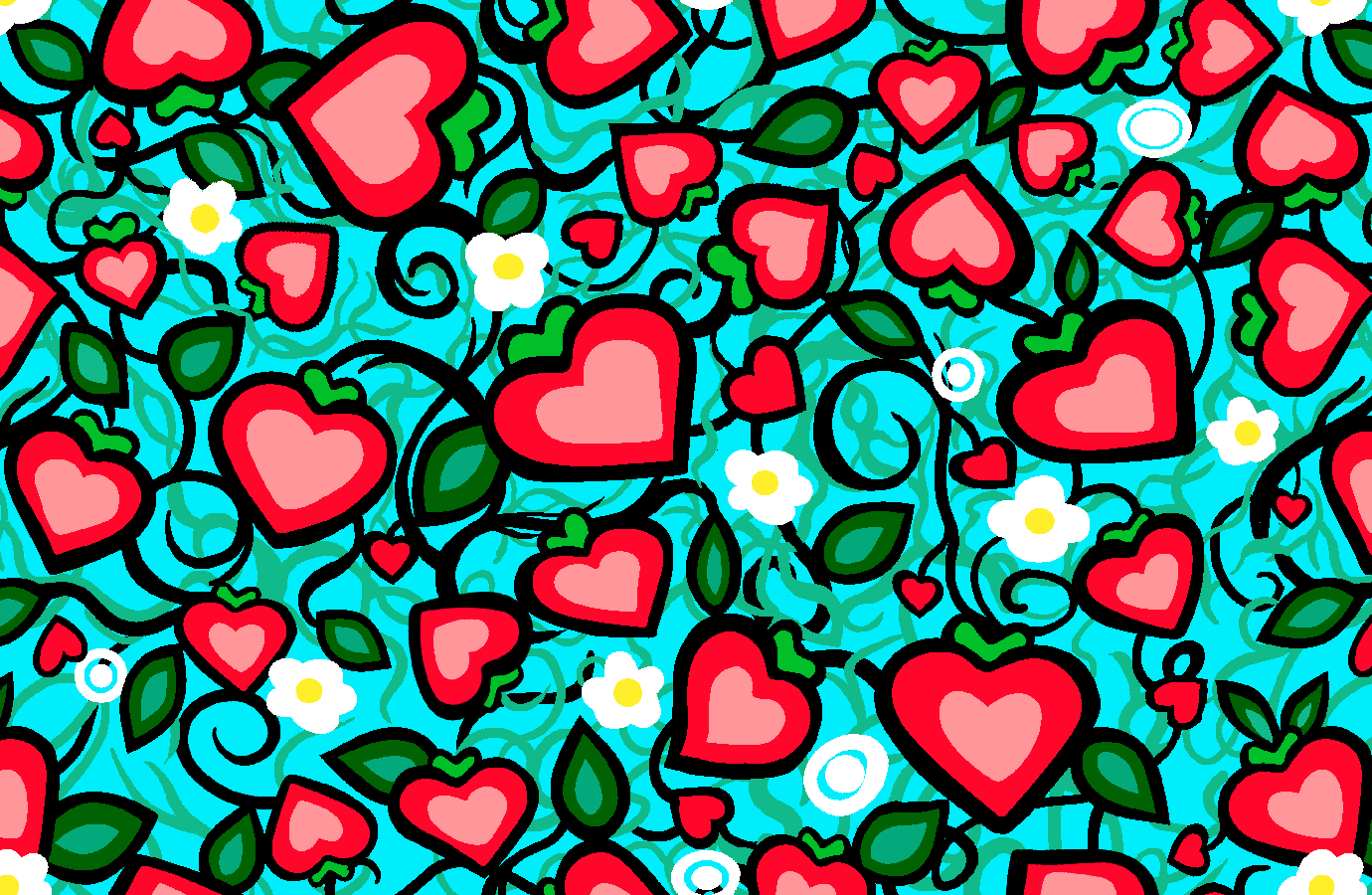 Berry Fast Heart by Dawn Chartrand