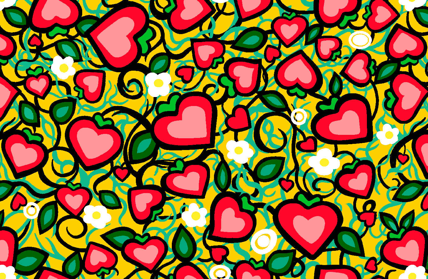 Berry Fast Heart by Dawn Chartrand