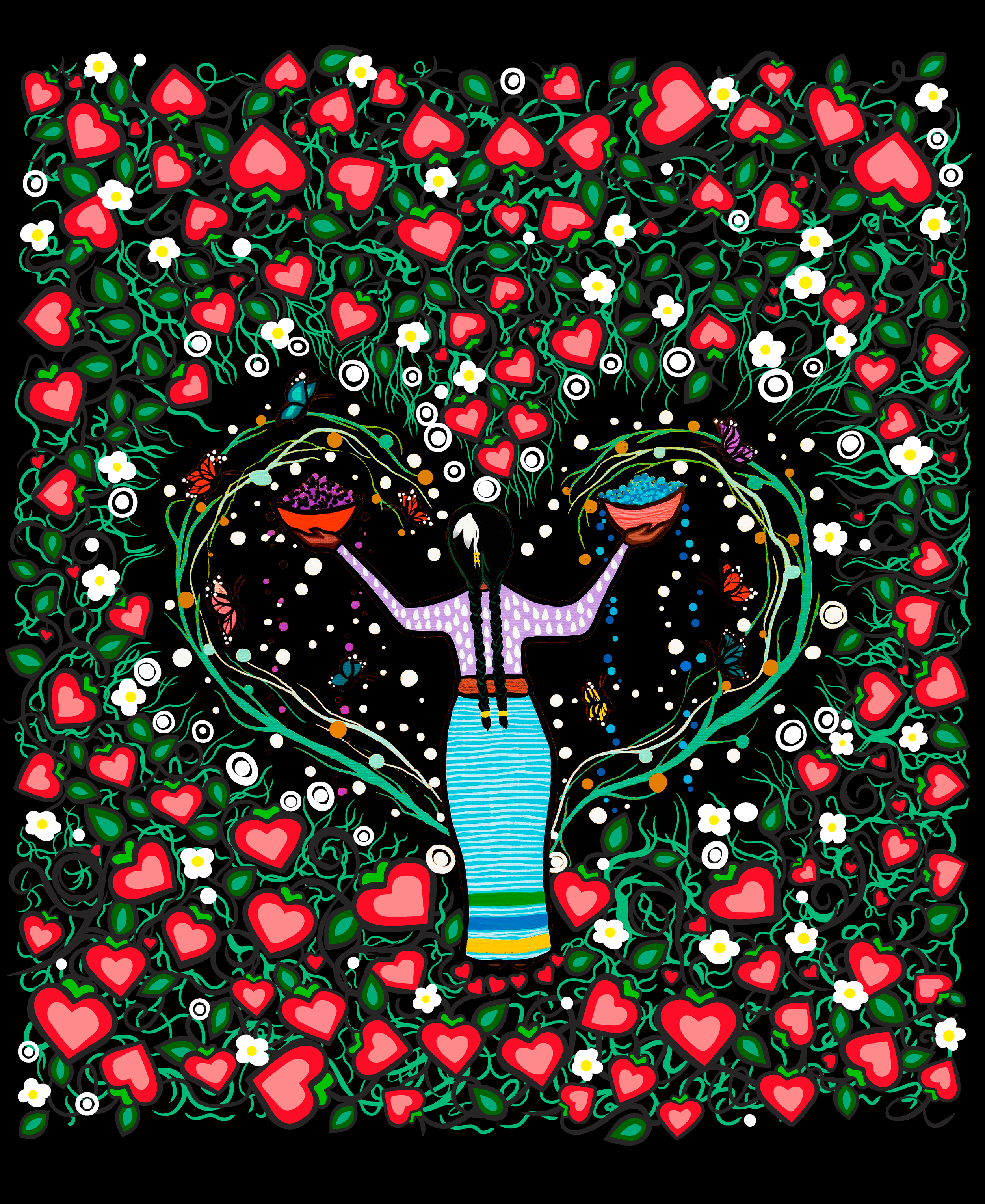 Berry Fast Heart by Dawn Chartrand