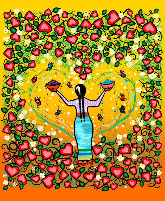Berry Fast Heart by Dawn Chartrand
