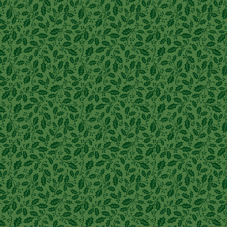 poinsettias-at-christmas-by-riley-blake- C17636-GREEN is Available at International Textiles Ltd in Canada