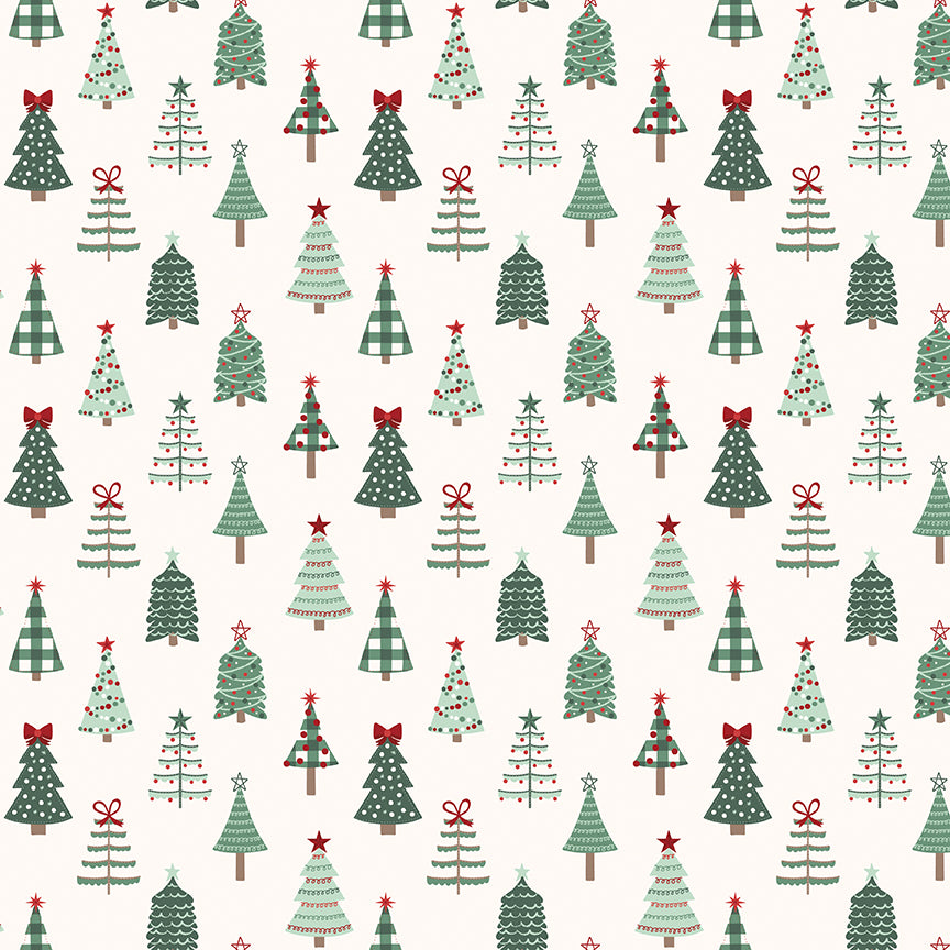 evergreen-wishes-by-riley-blake- C17811-CREAM is Available at International Textiles Ltd in Canada