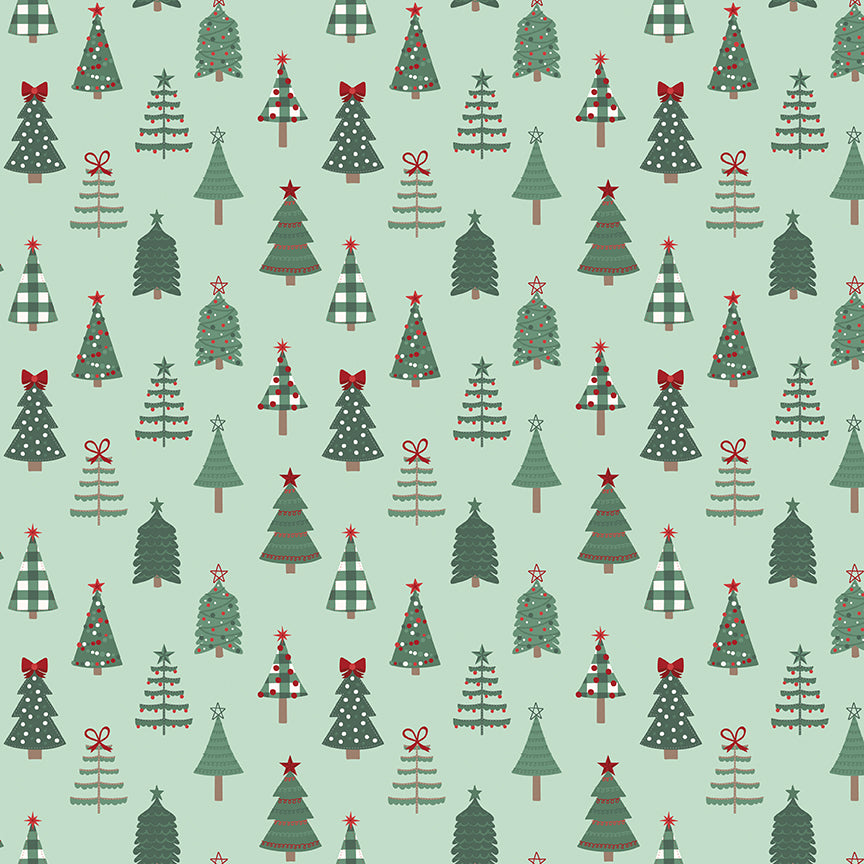 evergreen-wishes-by-riley-blake- C17811-MINT is Available at International Textiles Ltd in Canada
