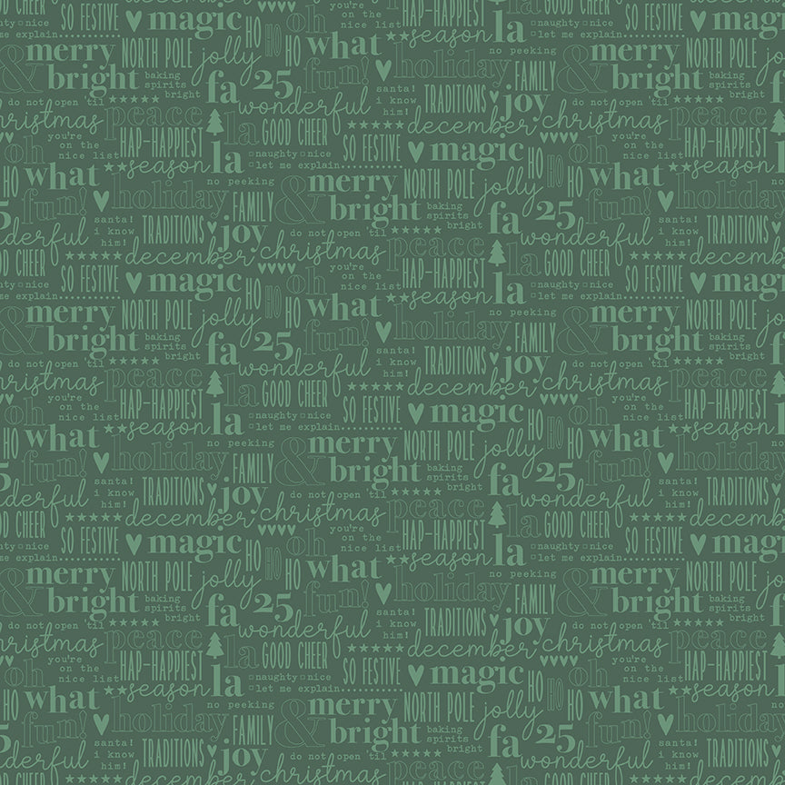 evergreen-wishes-by-riley-blake- C17813-GREEN is Available at International Textiles Ltd in Canada