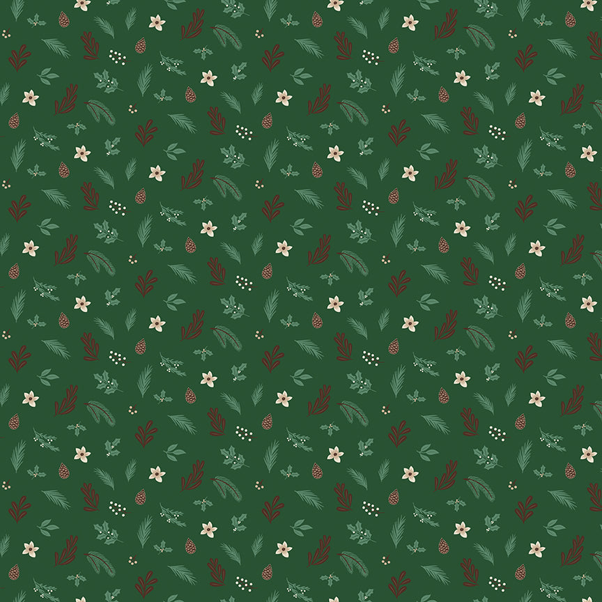 christmas-time-by-riley-blake- C17823-FOREST is Available at International Textiles Ltd in Canada
