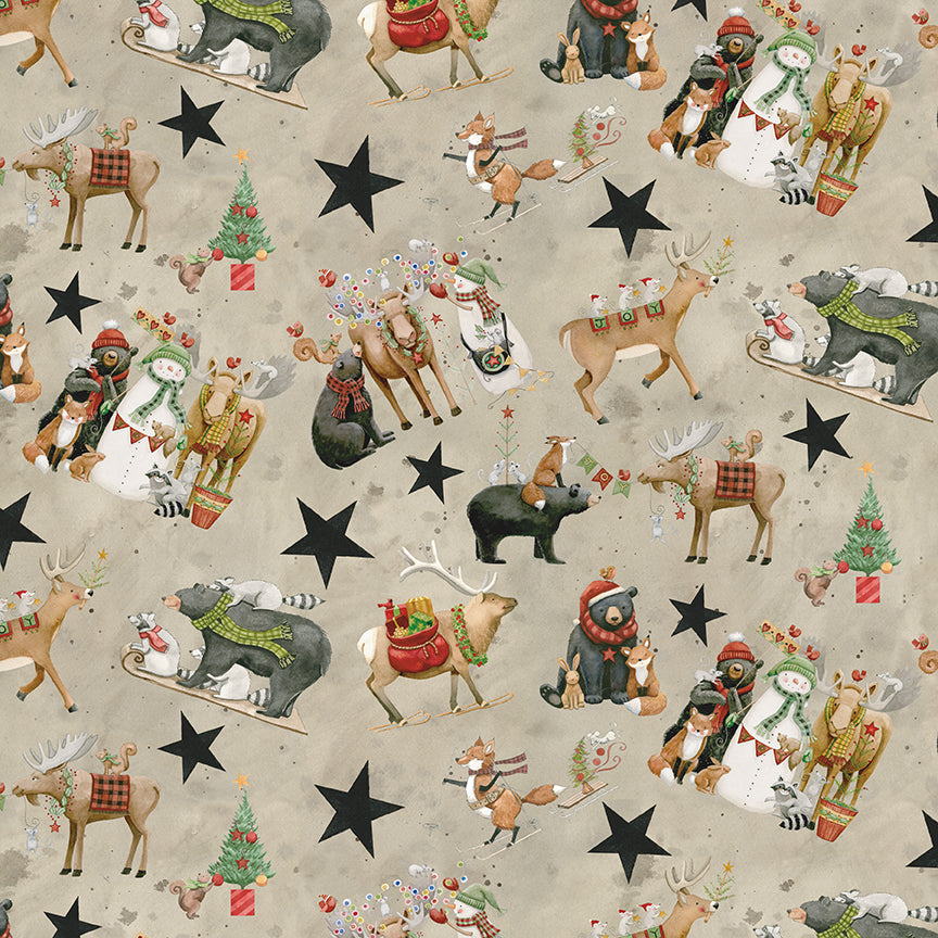 northern-christmas-by-riley-blake- C17830-NEUTRAL is Available at International Textiles Ltd in Canada