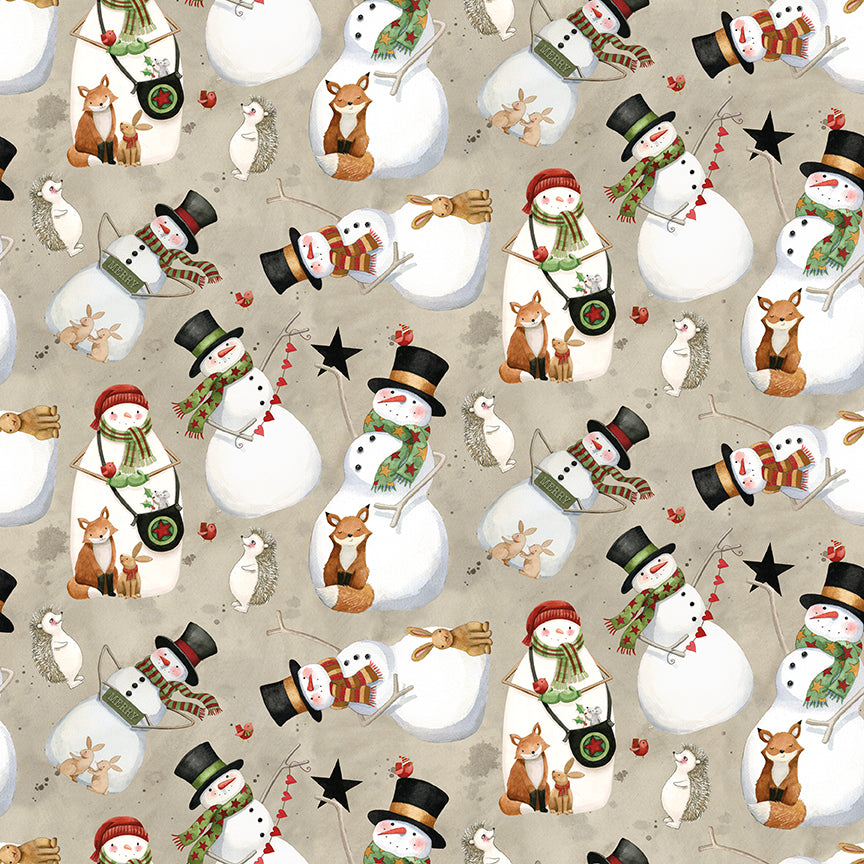 northern-christmas-by-riley-blake- C17831-NEUTRAL is Available at International Textiles Ltd in Canada