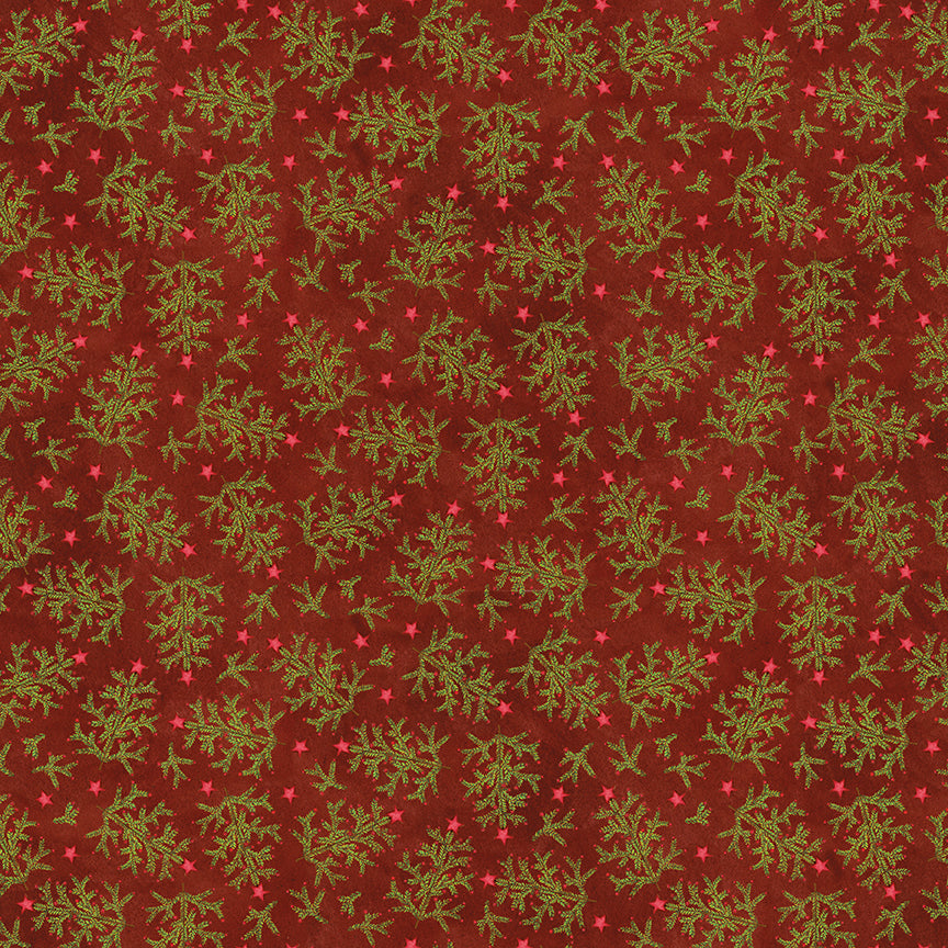 northern-christmas-by-riley-blake- C17832-RED is Available at International Textiles Ltd in Canada