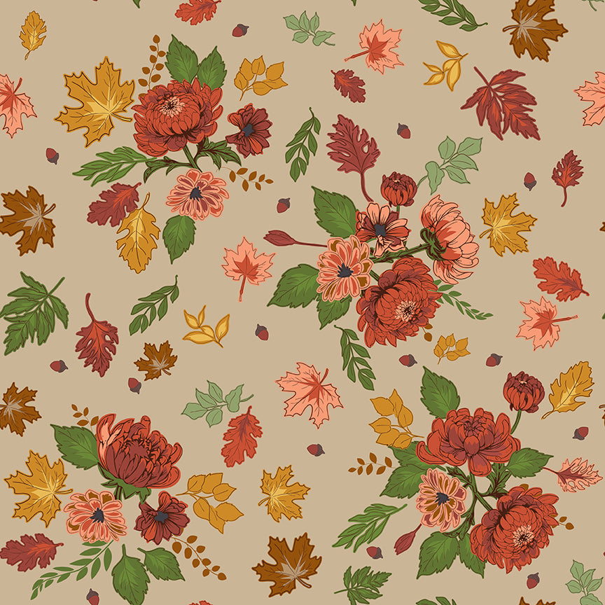 cozy-autumn-by-riley-blake- C17870-PALOMINO is Available at International Textiles Ltd in Canada