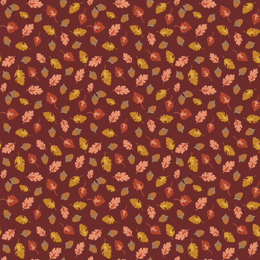 cozy-autumn-by-riley-blake- C17874-DKRUST is Available at International Textiles Ltd in Canada