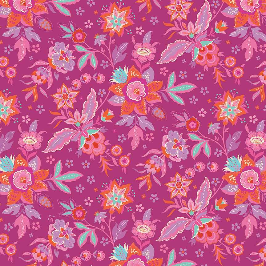 kipling-gardens-by-riley-blake- C17880-FUCHSIA is Available at International Textiles Ltd in Canada