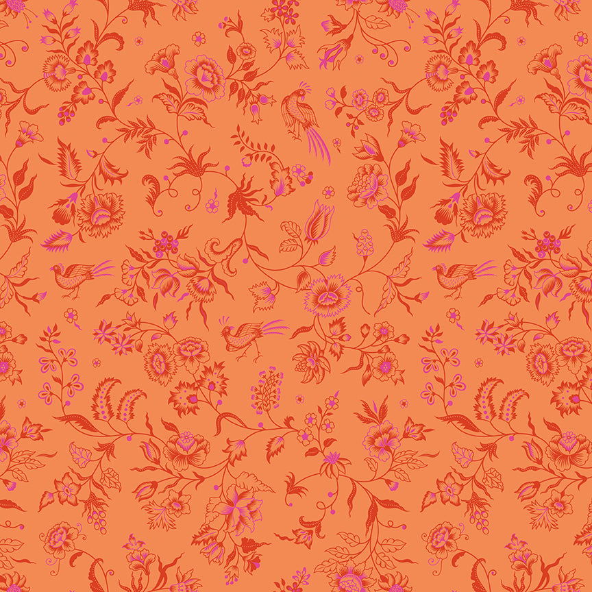 kipling-gardens-by-riley-blake- C17882-ORANGE is Available at International Textiles Ltd in Canada