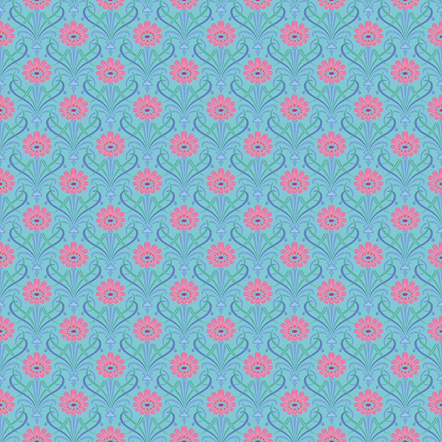 kipling-gardens-by-riley-blake- C17883-BLUE is Available at International Textiles Ltd in Canada