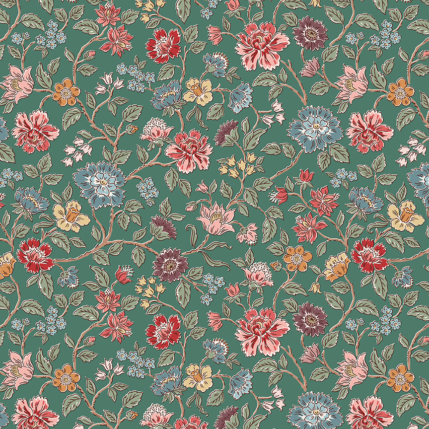 northanger-abbey-by-riley-blake- C17890-GREEN is Available at International Textiles Ltd in Canada