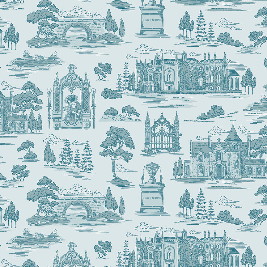northanger-abbey-by-riley-blake- C17894-BLUE is Available at International Textiles Ltd in Canada