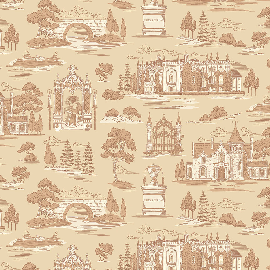northanger-abbey-by-riley-blake- C17894-VANILLA is Available at International Textiles Ltd in Canada