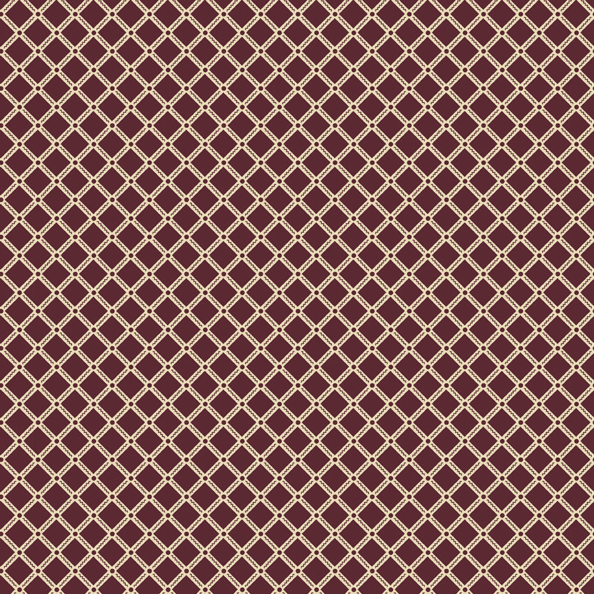 northanger-abbey-by-riley-blake- C17897-MERLOT is Available at International Textiles Ltd in Canada