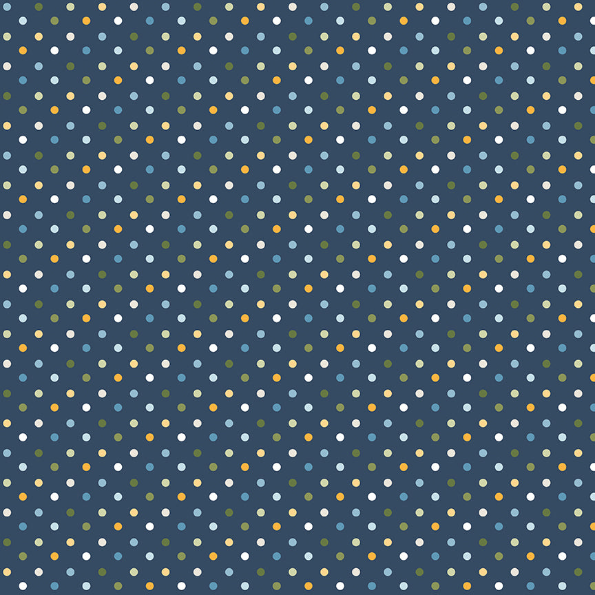 sunshine-&-dandelions-by-riley-blake- C17925-NAVY is Available at International Textiles Ltd in Canada
