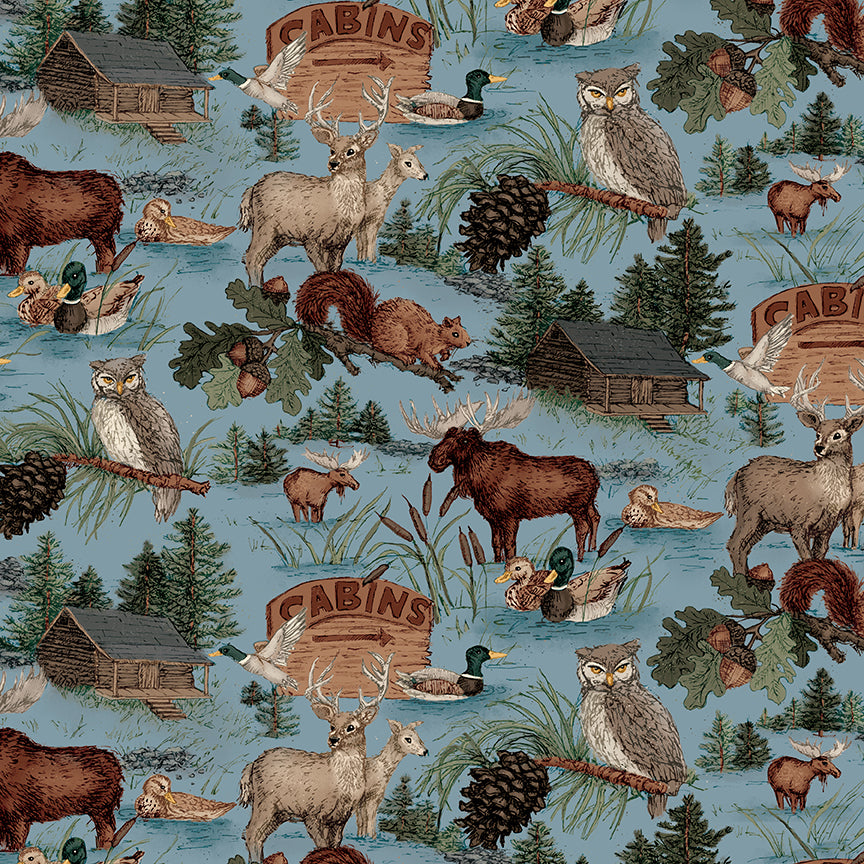 whispering-pines-by-riley-blake- C17950-BLUE is Available at International Textiles Ltd in Canada