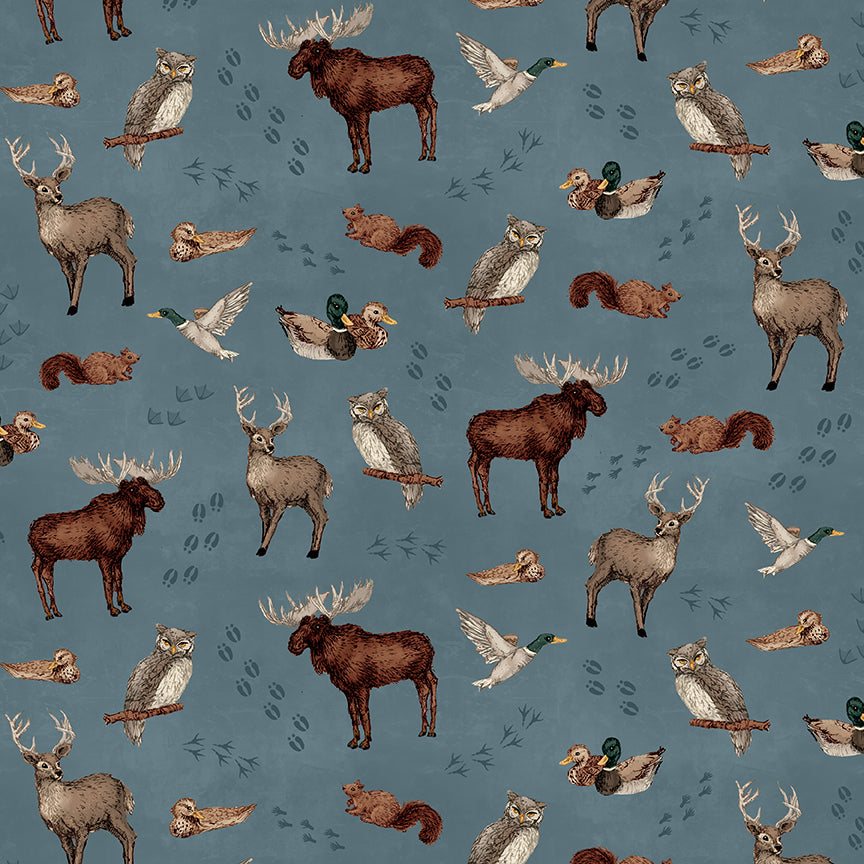 whispering-pines-by-riley-blake- C17951-BLUE is Available at International Textiles Ltd in Canada