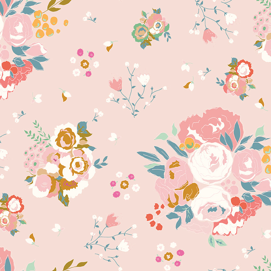 cotton-nook-by-riley-blake- C17970-BLUSH is Available at International Textiles Ltd in Canada