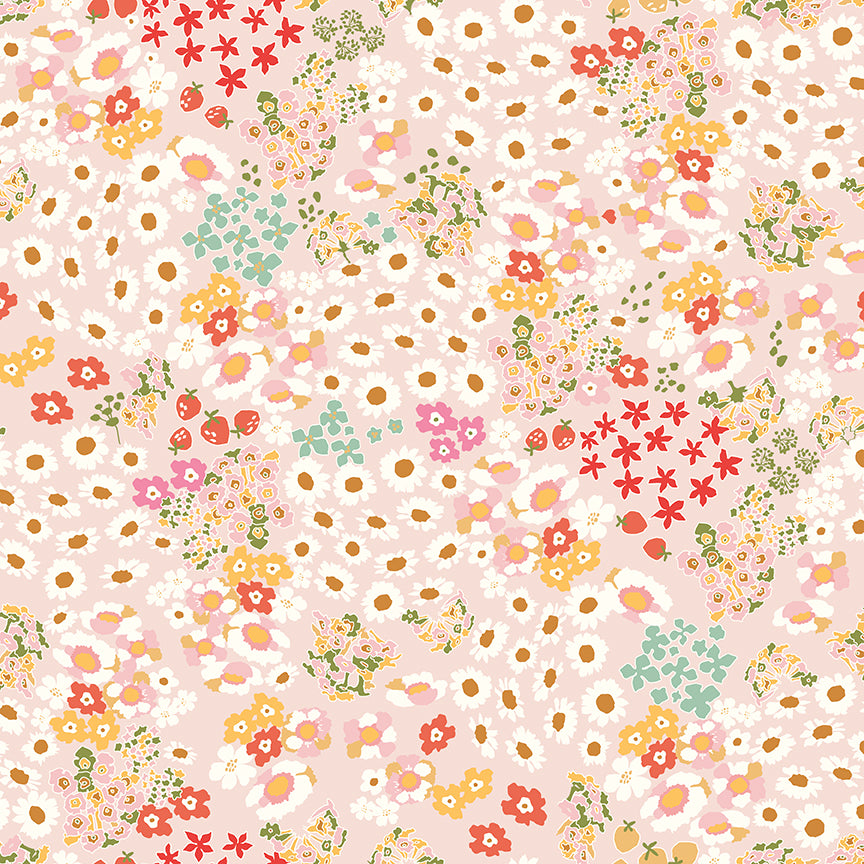 cotton-nook-by-riley-blake- C17971-BLUSH is Available at International Textiles Ltd in Canada