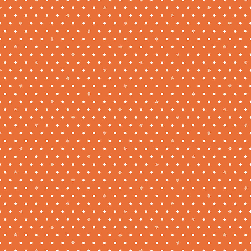 cotton-nook-by-riley-blake- C17977-ORANGE is Available at International Textiles Ltd in Canada