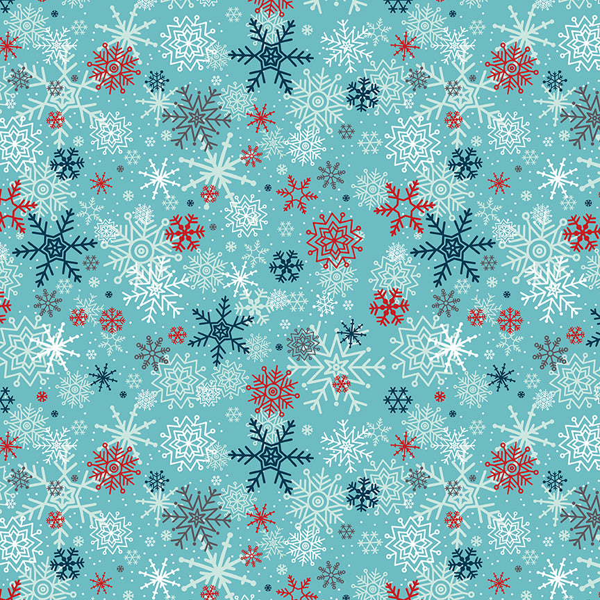 a-perfect-winter-by-riley-blake- C17992-BLUE is Available at International Textiles Ltd in Canada