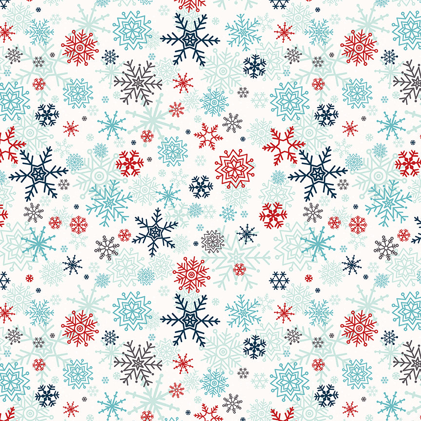 a-perfect-winter-by-riley-blake- C17992-WHITE is Available at International Textiles Ltd in Canada