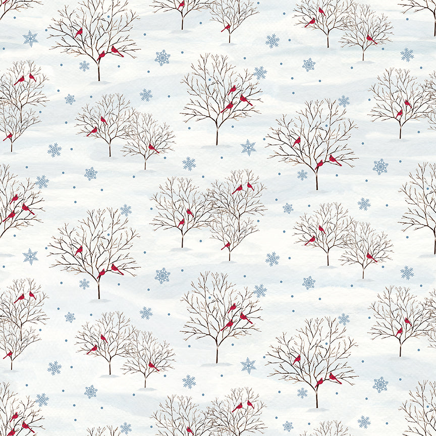 covered-bridges-in-winter-by-riley-blake- C18001-SNOW is Available at International Textiles Ltd in Canada