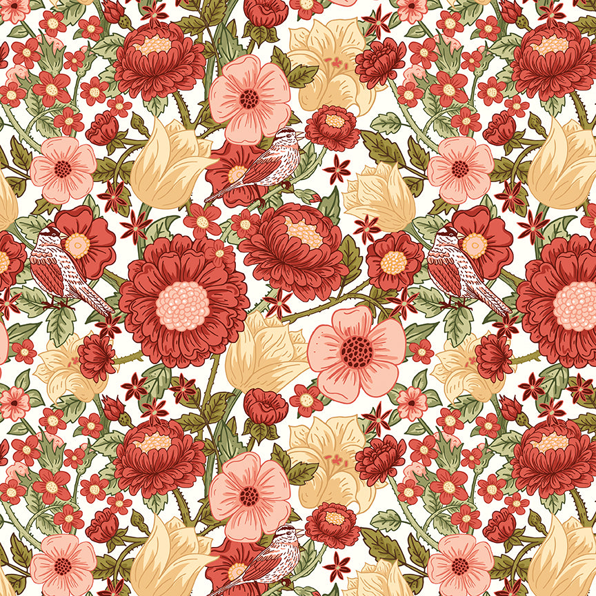 tangled-garden-by-riley-blake- C18020-CREAM is Available at International Textiles Ltd in Canada