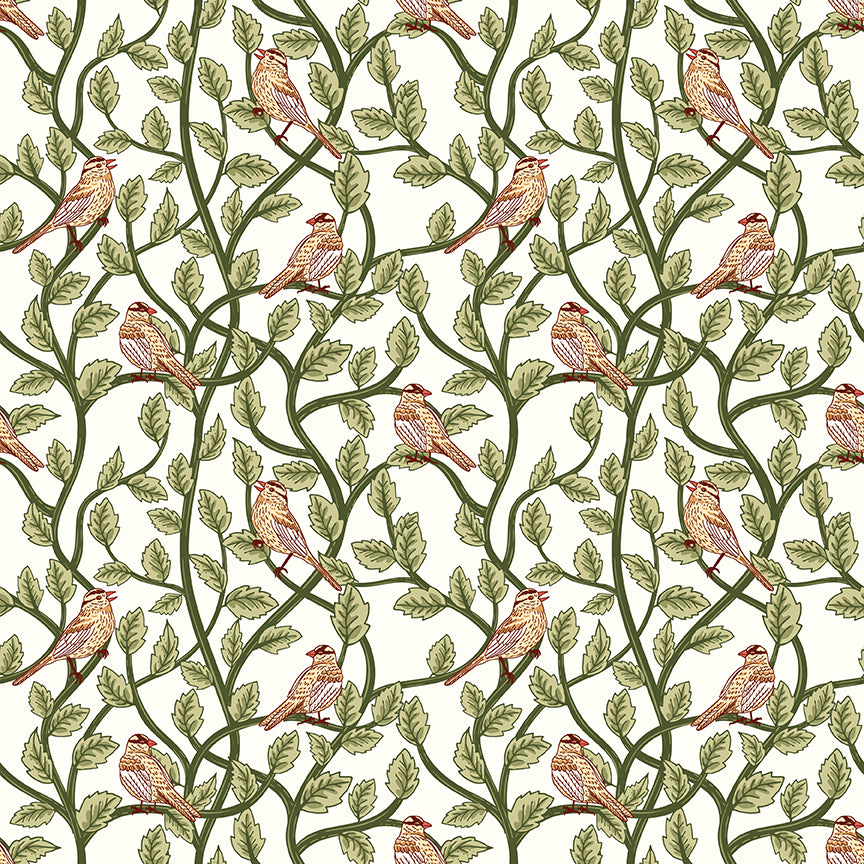 tangled-garden-by-riley-blake- C18022-CREAM is Available at International Textiles Ltd in Canada