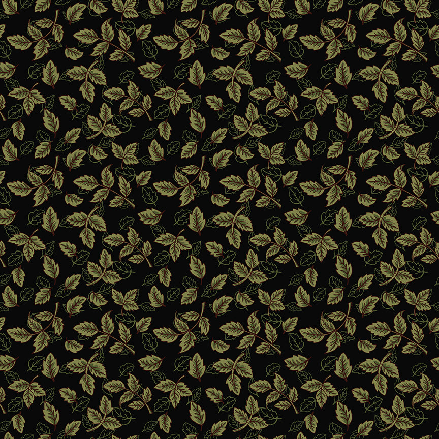 tangled-garden-by-riley-blake- C18024-BLACK is Available at International Textiles Ltd in Canada