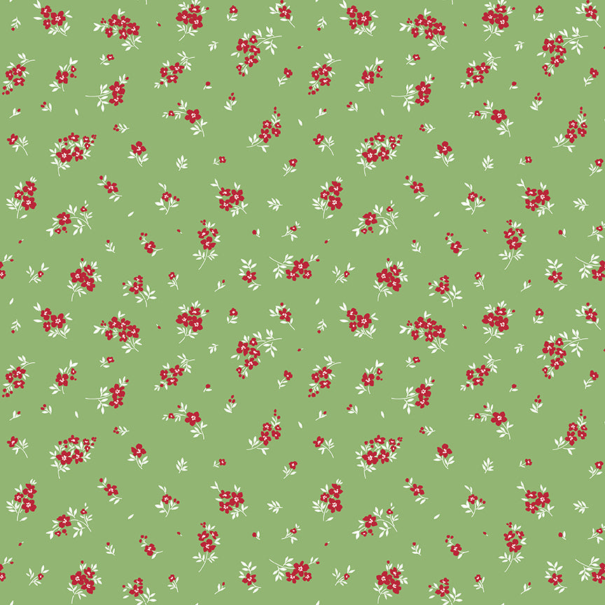 little-ladybug-by-riley-blake- C18033-GREEN is Available at International Textiles Ltd in Canada