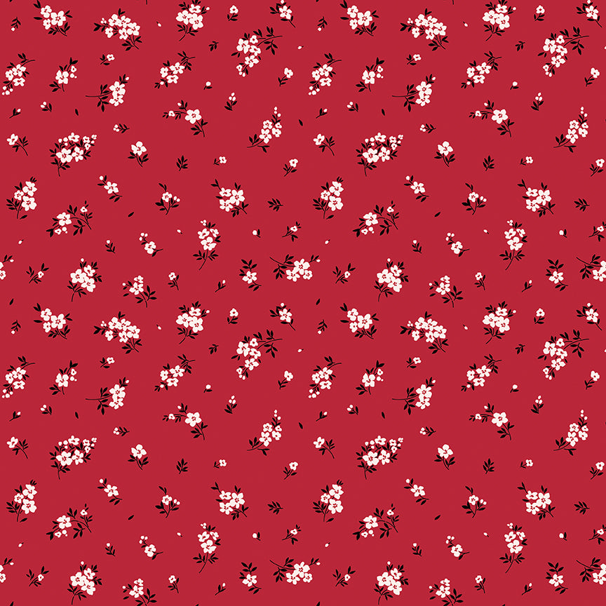 little-ladybug-by-riley-blake- C18033-RED is Available at International Textiles Ltd in Canada