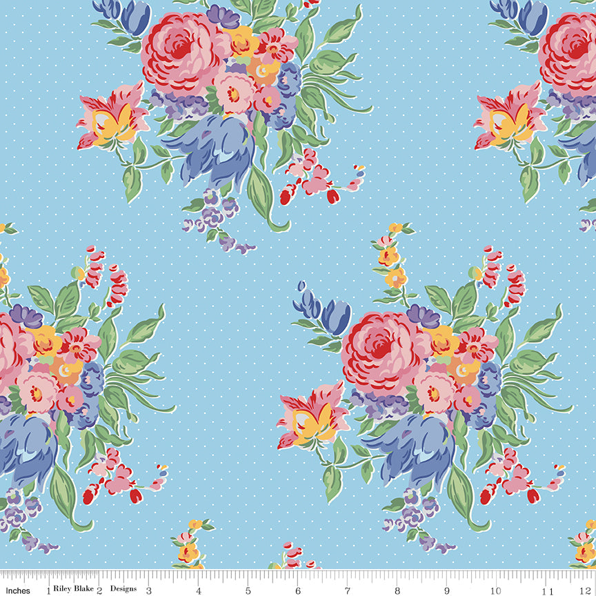 dear-sweetheart-by-riley-blake- C18090-BLUE is Available at International Textiles Ltd in Canada