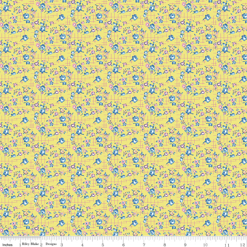 dear-sweetheart-by-riley-blake- C18091-YELLOW is Available at International Textiles Ltd in Canada