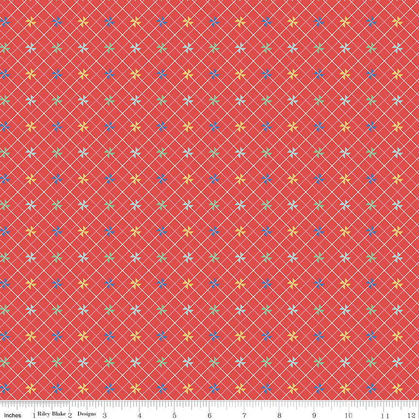 dear-sweetheart-by-riley-blake- C18095-RED is Available at International Textiles Ltd in Canada