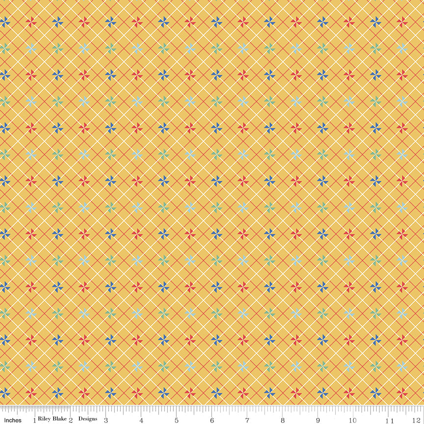 dear-sweetheart-by-riley-blake- C18095-YELLOW is Available at International Textiles Ltd in Canada