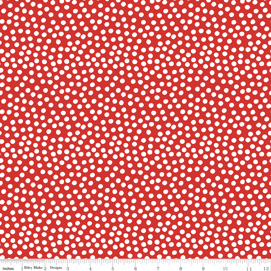 dear-sweetheart-by-riley-blake- C18096-RED is Available at International Textiles Ltd in Canada