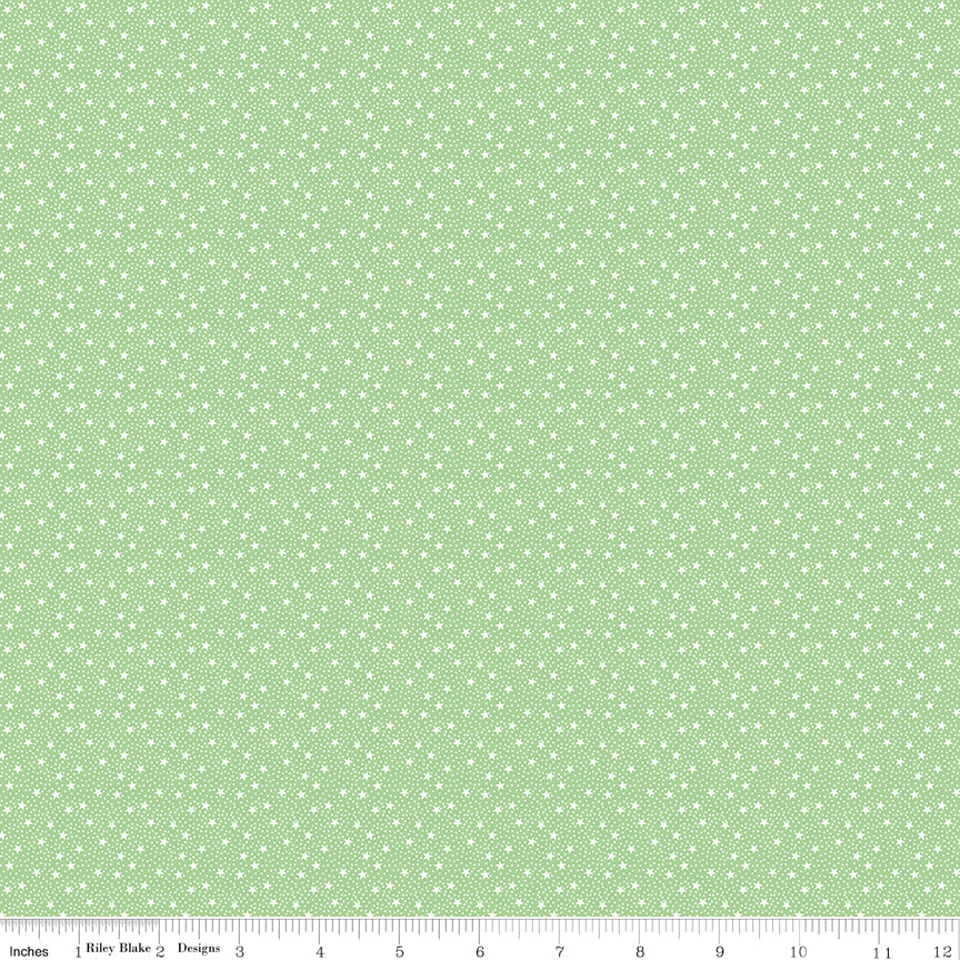dear-sweetheart-by-riley-blake- C18097-GREEN is Available at International Textiles Ltd in Canada