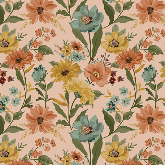 worth-repeating-by-riley-blake Riley Blake Cotton Fabrics Coming Soon, Floral, cotton