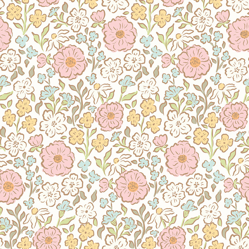 little-posies-by-riley-blake Riley Blake Cotton Fabrics Coming Soon, Floral, Kids & Baby, cotton