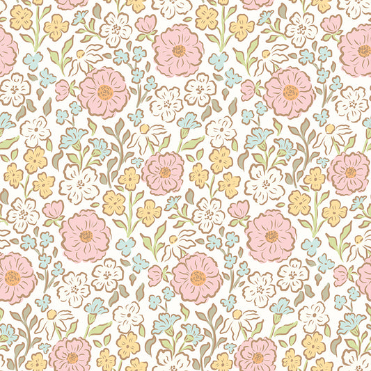 little-posies-by-riley-blake Riley Blake Cotton Fabrics Coming Soon, Floral, Kids & Baby, cotton