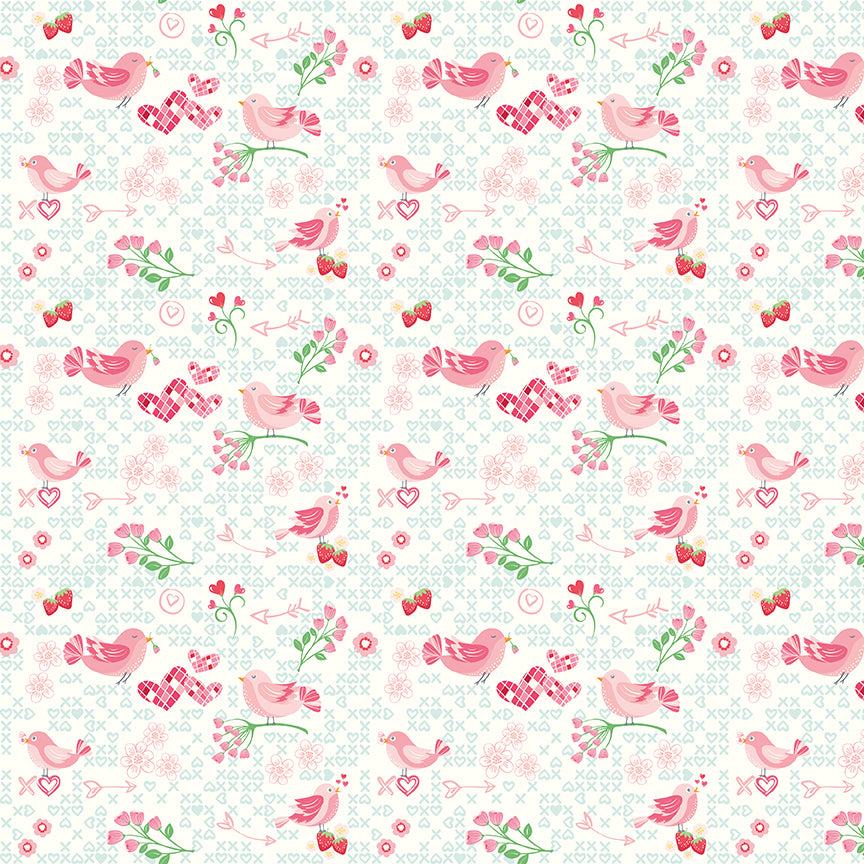 Bloom-&-Heart C18441-OFFWHITE Riley Blake Canada wholesale at International Textiles Ltd. 