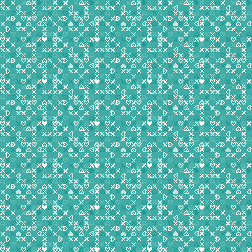 Bloom-&-Heart C18447-TEAL Riley Blake Canada wholesale at International Textiles Ltd. 